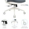 Офісне крісло OfficePro Balance OC550-W-DG-DG (OC550-W-DG-DG) зображення 10
