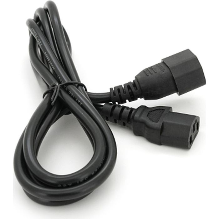 Кабель питания C13 to C14 1.8m 0.75mm2 OEM Voltronic (PC-IEC C13-C14 CCA18) изображение 2
