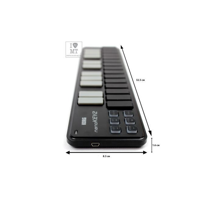 MIDI контролер Korg NanoKey 2 BK (207597) зображення 2