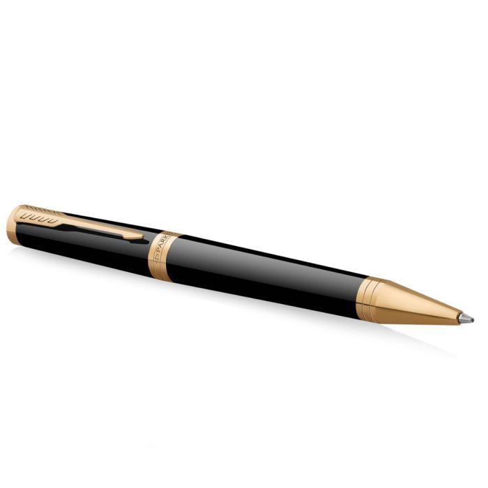 Ручка кулькова Parker INGENUITY Black Lacquer GT BP (60 032) зображення 2