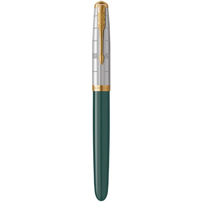 Ручка перьевая Parker PARKER 51 Premium Forest Green GT  FP F (56 311) изображение 2