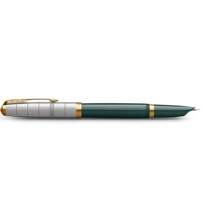 Ручка перьевая Parker PARKER 51 Premium Forest Green GT  FP F (56 311) изображение 4