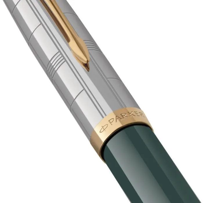 Ручка перьевая Parker PARKER 51 Premium Forest Green GT  FP F (56 311) изображение 5