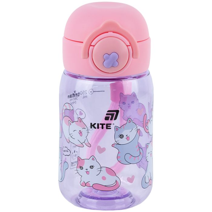 Бутылка для воды Kite 360 мл, Cats (K25-1235-1)