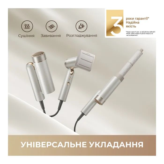 Фен MOVA Flip10 White (AMFL10-WH) зображення 3