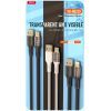 Дата кабель USB 2.0 AM to Micro 5P 1.0m 2.4A white XO (NB229-M-1-WH) изображение 2
