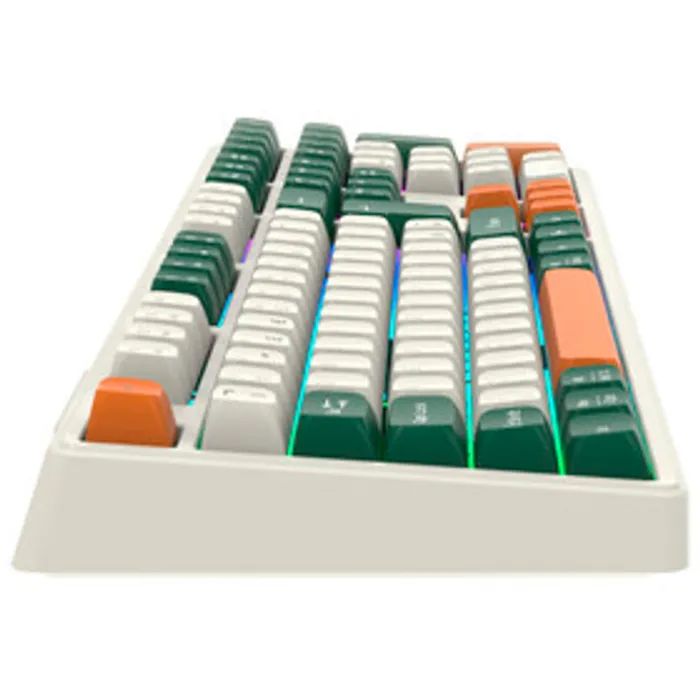 Клавіатура Canyon Shadder GKW-11 RGB Silent Wireless/Bluetooth/USB UA White (CND-SKBW11) зображення 4
