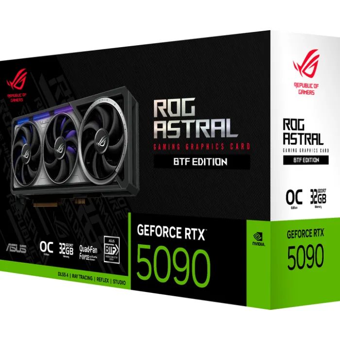 Відеокарта ASUS GeForce RTX5090 32GB ROG ASTRAL BTF OC GAMING (ROG-ASTRAL-RTX5090-O32G-BTF-GAMING) зображення 9