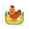 Пазл DoDo 4 в 1 Baby puzzle. Сільські тварини (300686) зображення 5