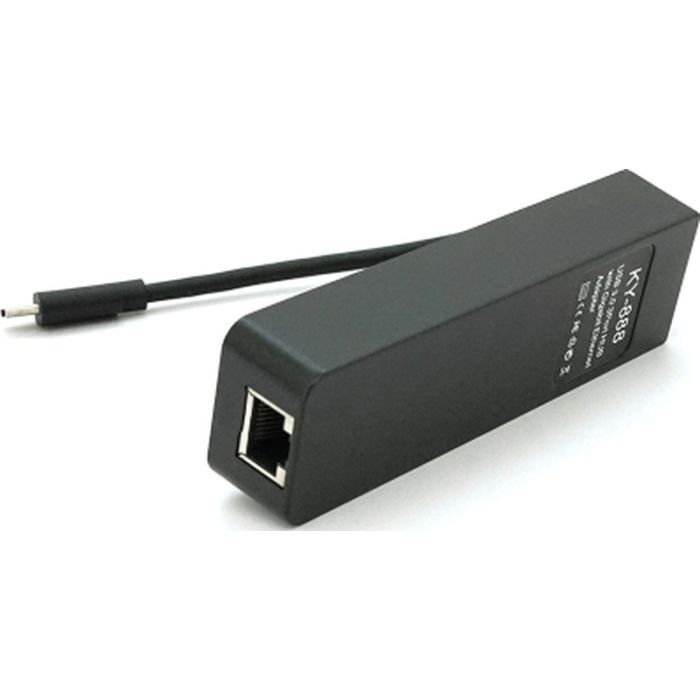 Концентратор Voltronic USB-C to 3xUSB 3.0 + RJ45 1000Mbps black (YT-TCA3H3+Et-W) изображение 2