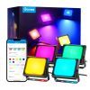 Светильник Govee H7060 LED Smart Flood Lights, 4pcs, RGBICWW, Wi-Fi/Bluetooth, Black (H7060311) изображение 2