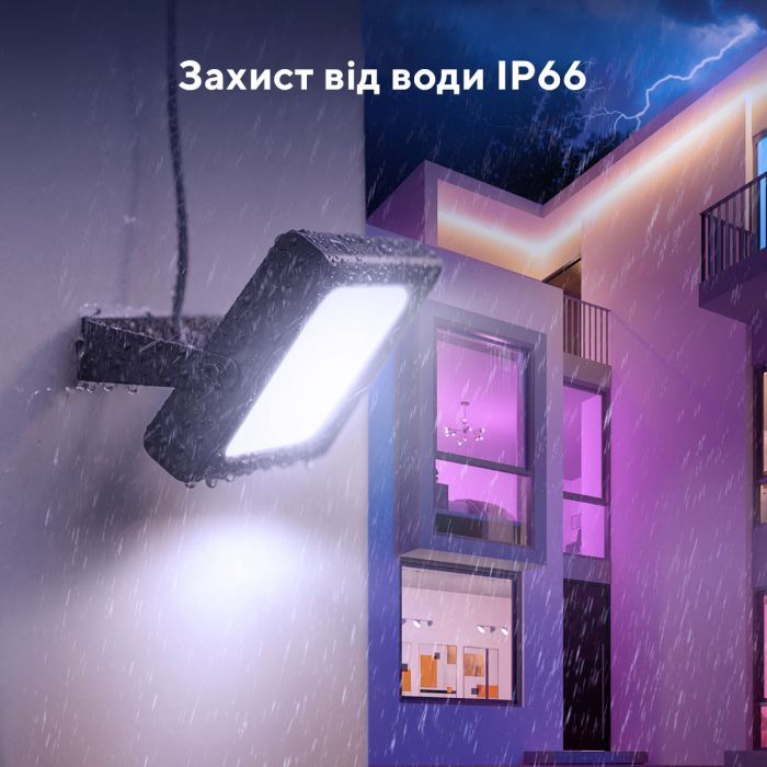 Светильник Govee H7060 LED Smart Flood Lights, 4pcs, RGBICWW, Wi-Fi/Bluetooth, Black (H7060311) изображение 8