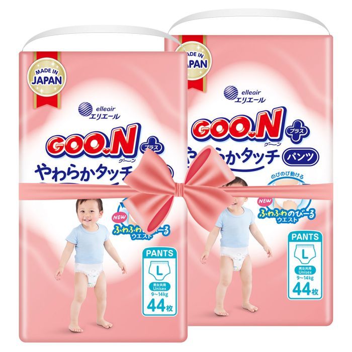 Подгузники GOO.N Plus 9-14 кг Розмір 4 L, 88 шт (21000632-2) изображение 12