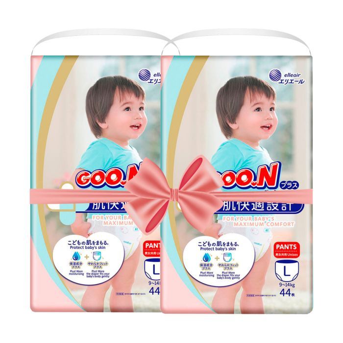 Подгузники GOO.N Plus 9-14 кг Розмір 4 L, 44 шт (21001511)