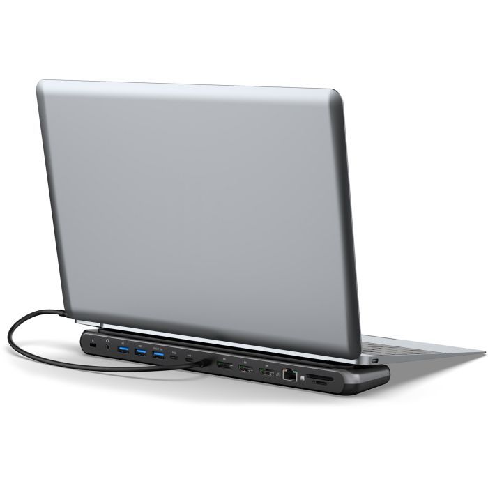 Порт-реплікатор Digitus USB-C > 2xHDMI/1xDP/3xUSB-A/USB-C/RJ54/PD/Audio (DA-70919) зображення 4