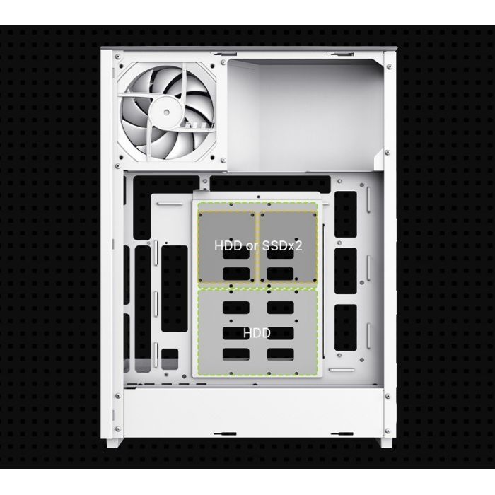 Корпус для ПК Gamemax T20 WH зображення 10