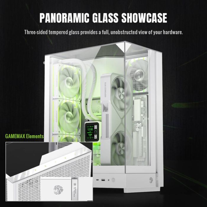 Корпус для ПК Gamemax T20 WH зображення 11