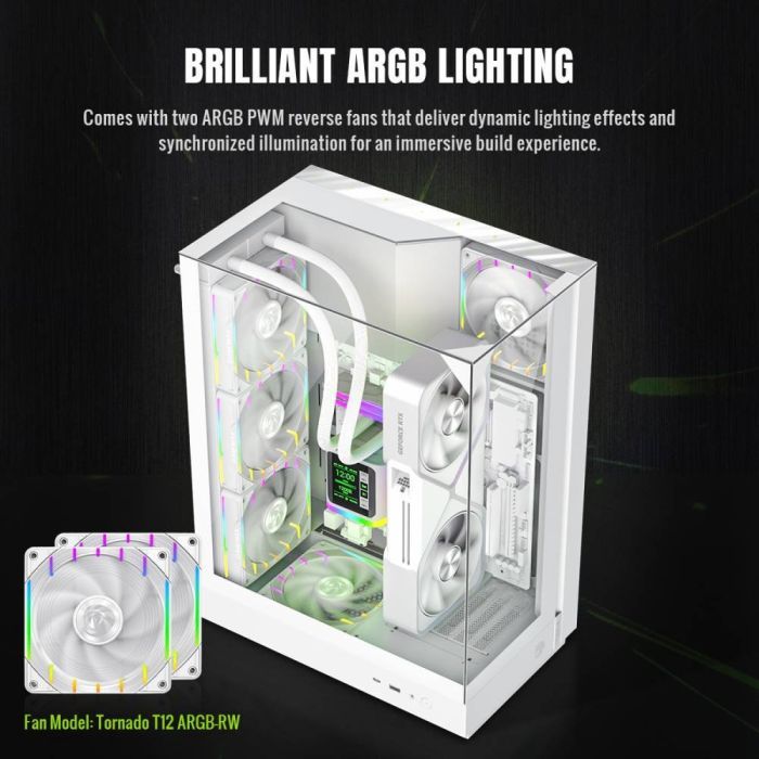 Корпус для ПК Gamemax T20 WH зображення 12