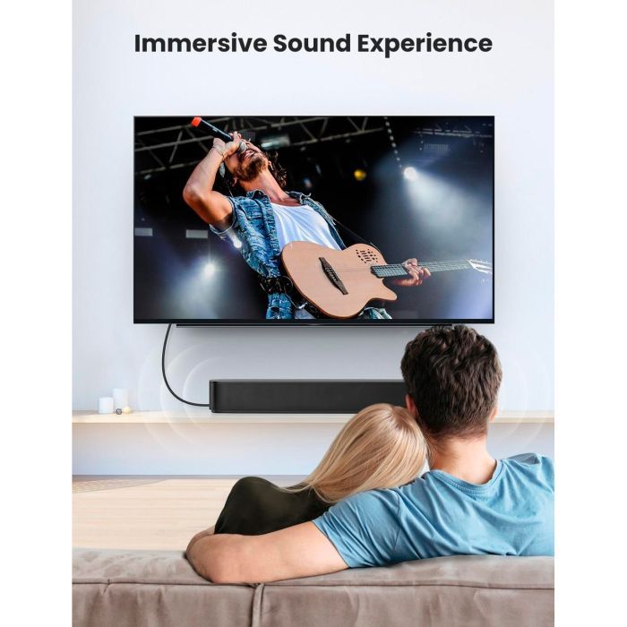 Кабель мультимедийный Optical Toslink 1.5m AV122 black Ugreen (70891) изображение 3