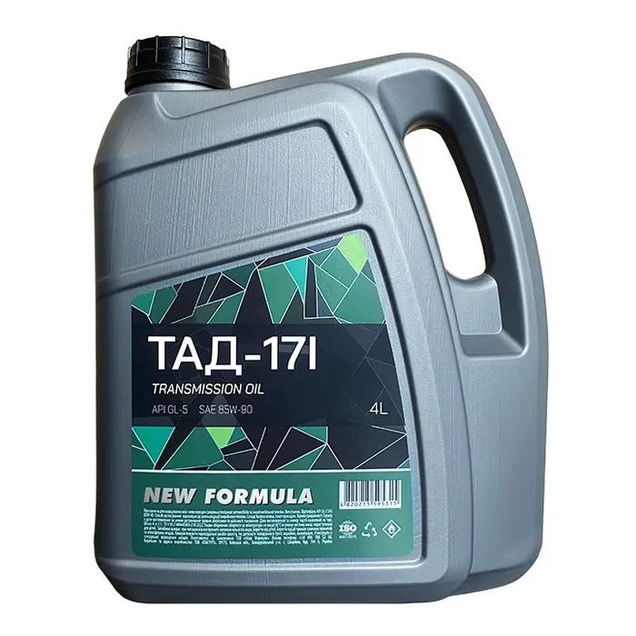 Трансмиссионное масло NEW FORMULA ТАД-17І 4л ПЕ 3,6кг (NF196268)