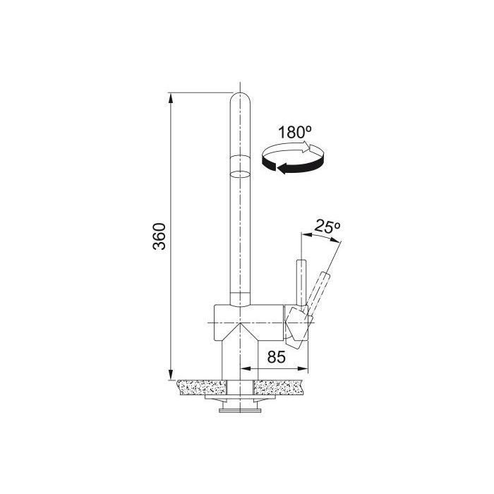 Змішувач Franke Leda Neo (115.0590.046) зображення 7
