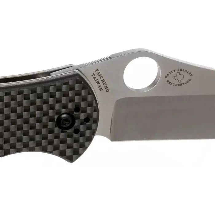 Нож Spyderco Bradley Folder 2 CPM M4 Carbon Fiber Black (C134CFP2) изображение 3