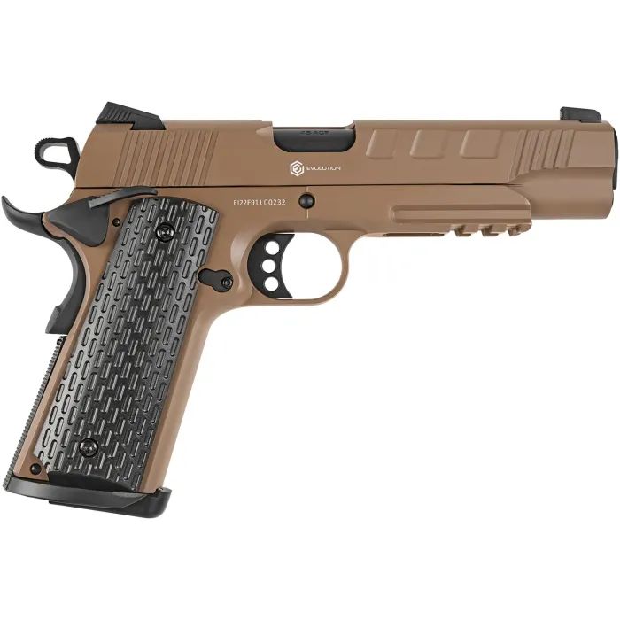 Страйкбольний пістолет Evolution E911 Defender Tan Green Gas (EP0511-T) зображення 2