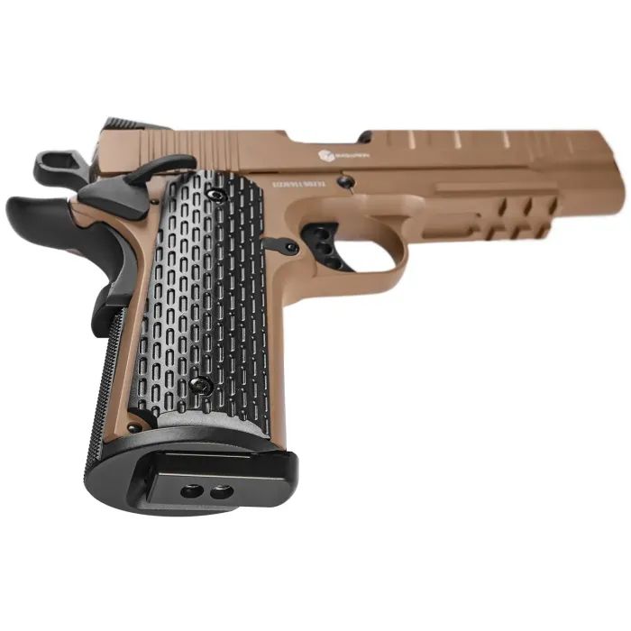 Страйкбольний пістолет Evolution E911 Defender Tan Green Gas (EP0511-T) зображення 5
