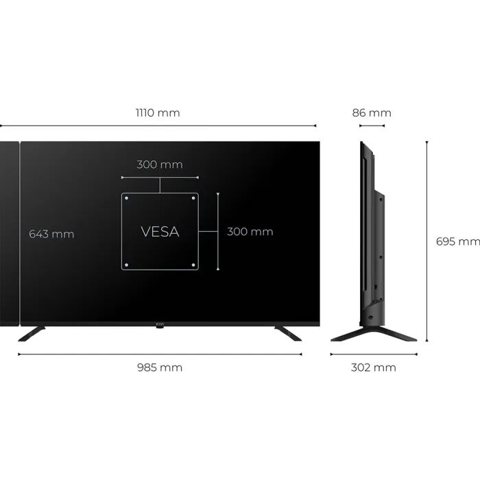 Телевізор Kivi 50U820KB зображення 6