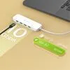 Концентратор J5create USB-C to 4xUSB-C 3.2 10Gbps white (JCH345EW-N) зображення 6