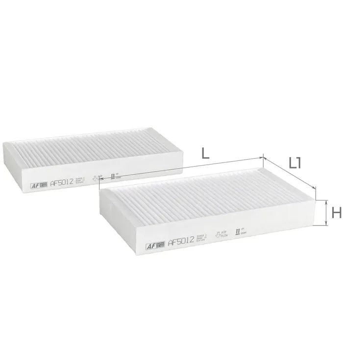 Фильтр салона ALPHA FILTER AF5012-2