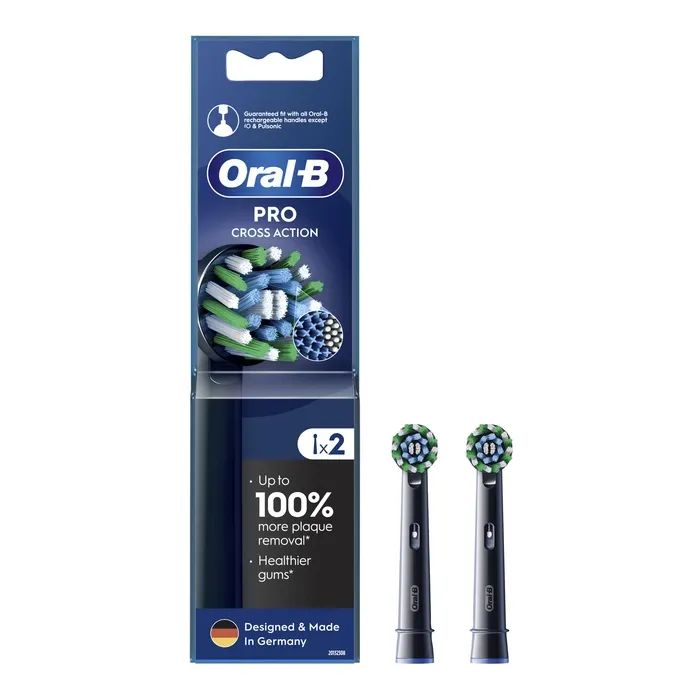 Насадка для зубной щетки Oral-B Cross Action EB50BRX (2) (8006540847657)
