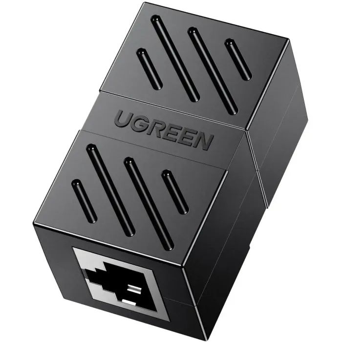 Зрощувач RJ-45 NW114 Ethernet Cable Extender Adapter Black Ugreen (20390)