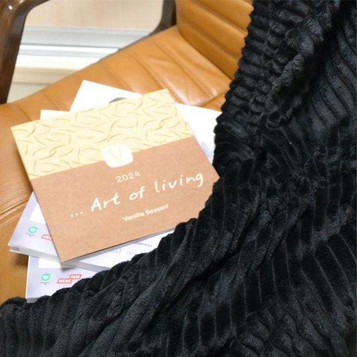 Плед Bergamo Line темно-синій 130 х 180 см (70030305-44) зображення 6