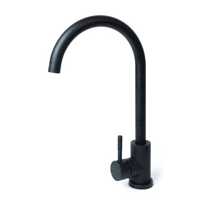 Мойка кухонная Adamant Univer чорний + змішувач + дозатор + ополіскувач склянок + коландер (4824296106603) изображение 3