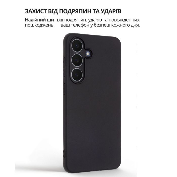 Чехол для мобильного телефона BeCover Silicone Samsung Galaxy S25 FE SM-S731 Black (714388) изображение 2