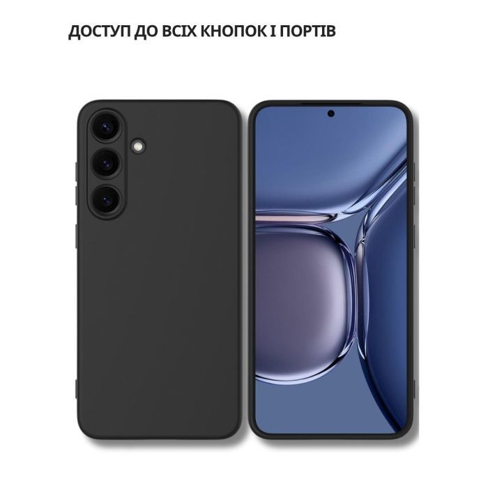 Чехол для мобильного телефона BeCover Silicone Samsung Galaxy S25 FE SM-S731 Black (714388) изображение 3