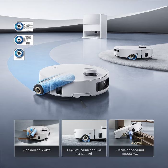 Пылесос Dreame Aqua 10 Roller Black (RLH31CE-BL) изображение 9