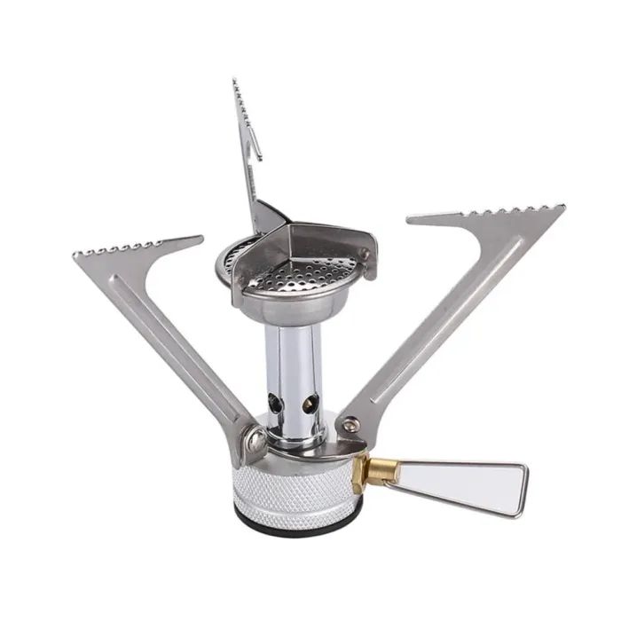 Горелка BRS Набір BRS-1 складний + балон різьбовий бутановий Quest, 450гр (BRS-1Q-G450) изображение 2