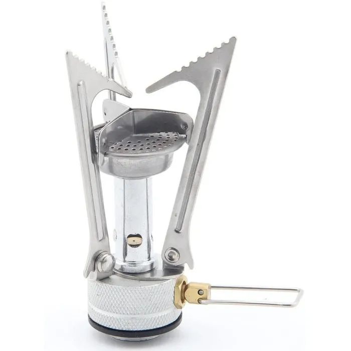 Горелка BRS Набір BRS-1 складний + балон різьбовий бутановий Quest, 450гр (BRS-1Q-G450) изображение 3