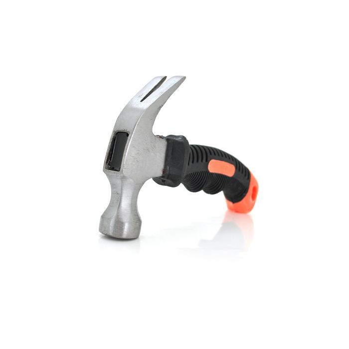 Молоток Voltronic с гвоздодером 160мм, прорезиненная ручка (FM-MM+G/160)