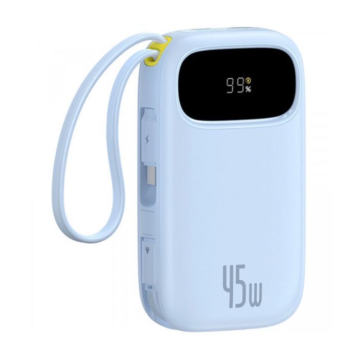 Батарея універсальна Baseus EnerFill FC31 Qpow 3 20000mAh 45W PD/3.0 QC/4.0 Black (E0028D00)