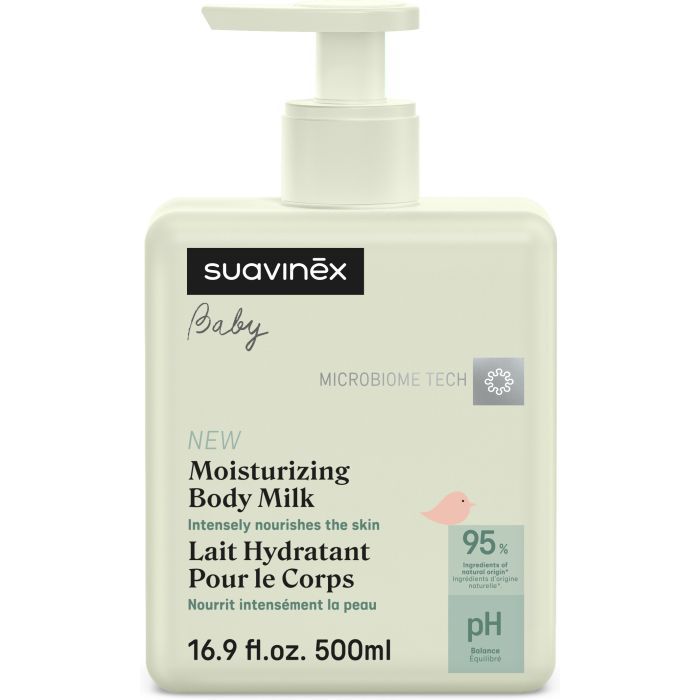 Детское молочко Suavinex зволожуюче для тіла, 500 мл (308880)