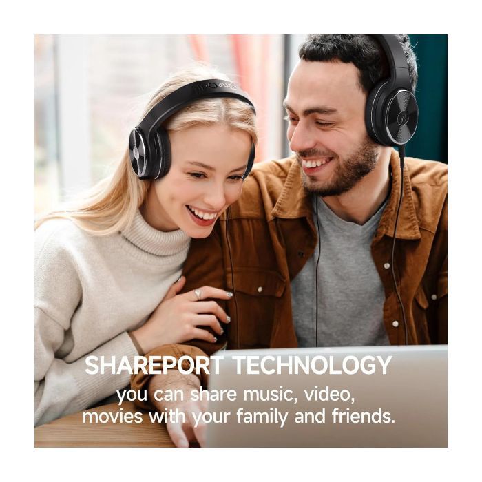 Наушники OneOdio Studio Hifi 3,5мм/6,35мм Black (Studio Hifi Black) изображение 6