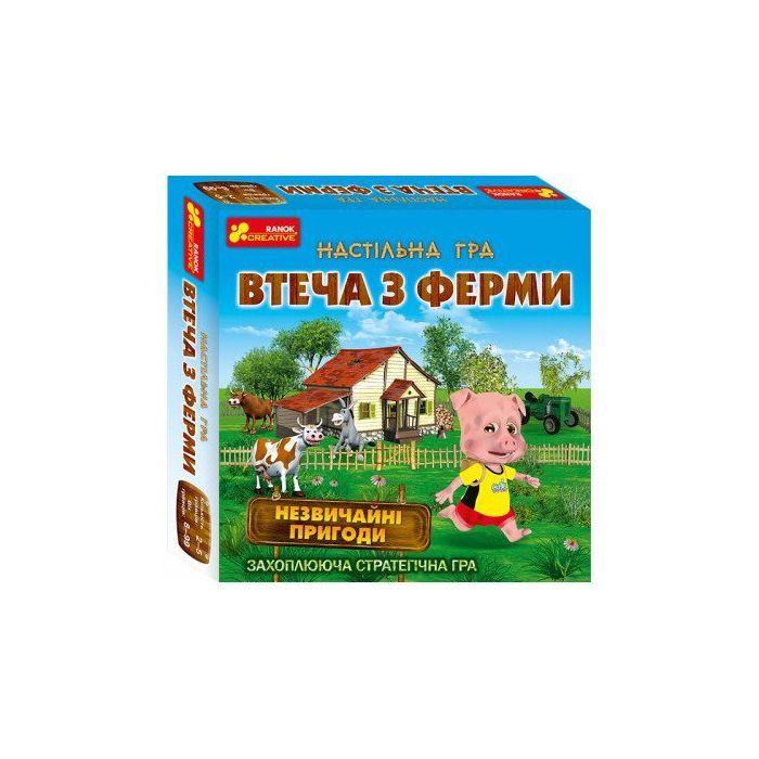 Настольная игра Ранок Побег из фермы (4823076142315)