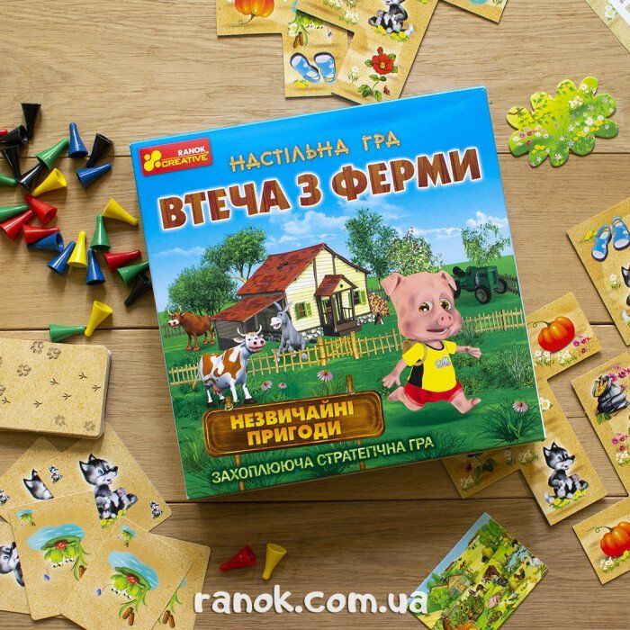 Настольная игра Ранок Побег из фермы (4823076142315) изображение 5