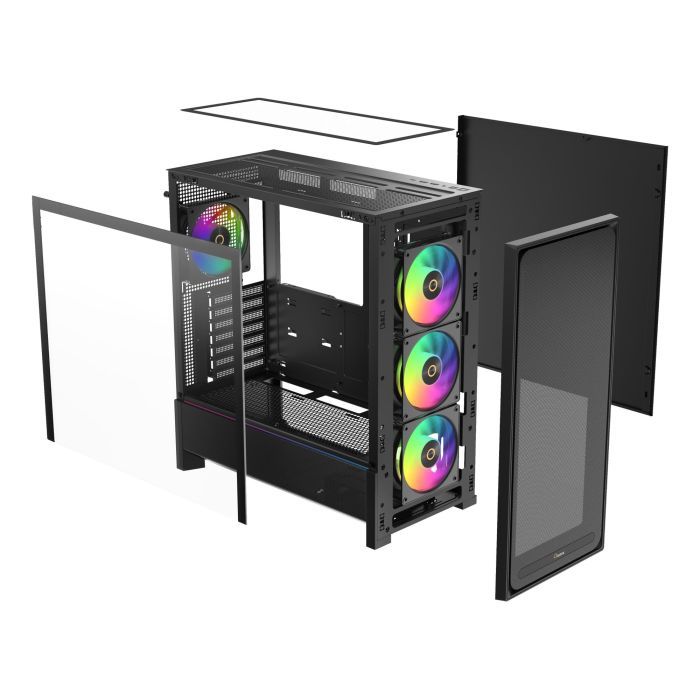 Корпус для ПК OCYPUS DELTA-C70-BKG400XX-GL изображение 8