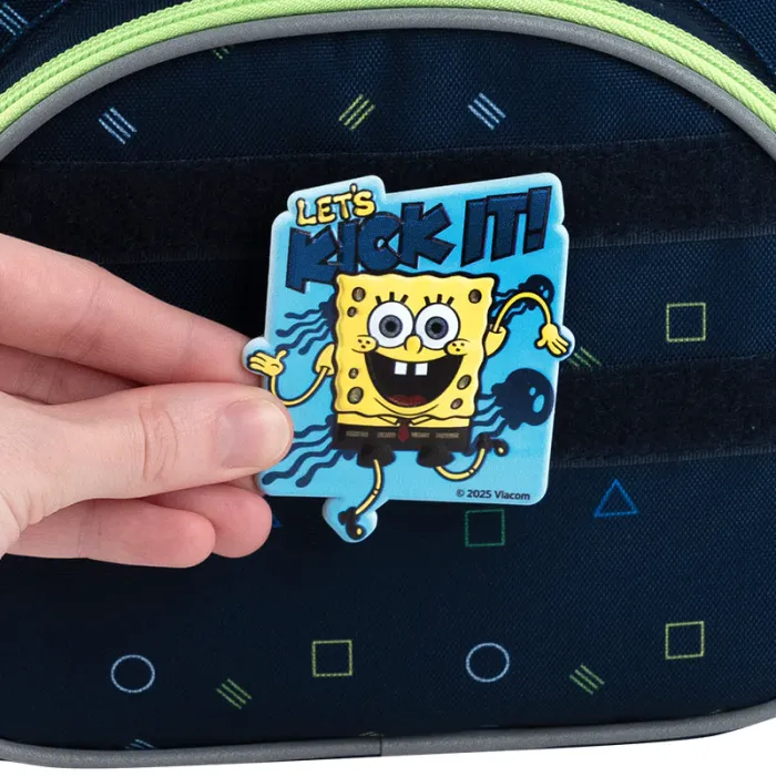 Бейдж Kite набір на липучці та підвіска SpongeBob SquarePants (SB25-3010) зображення 8