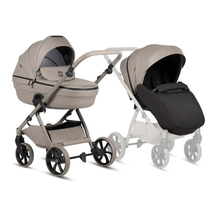 Коляска TUTIS 2 в 1 Uno 6 plus (Leather Nocciola) (1602185)