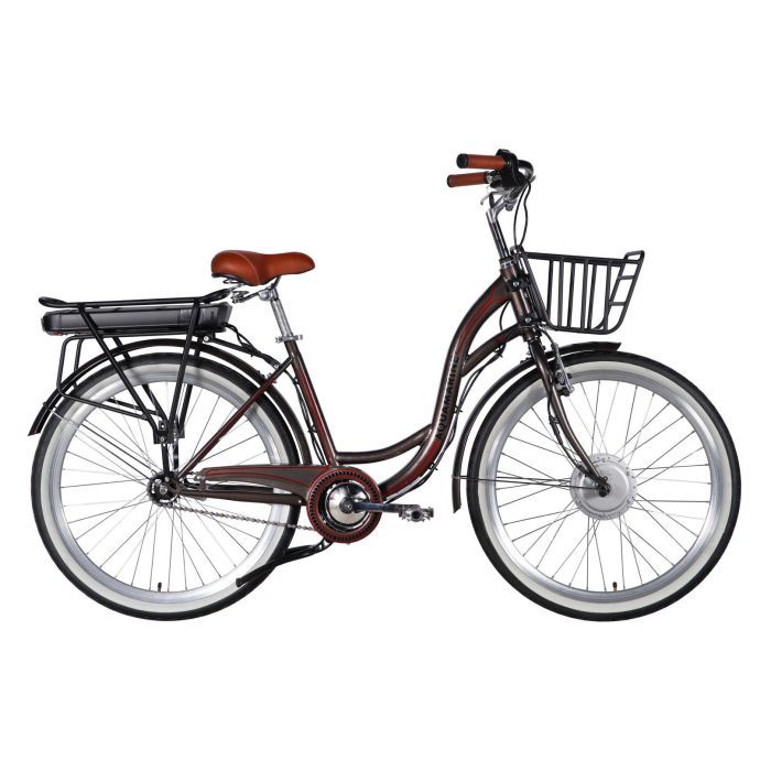 Электровелосипед Dorozhnik 26" eAQUAMARINE BH рама-17" 36B 13А*г 500Вт 2026 темно-синій (ELB-D-26-294)